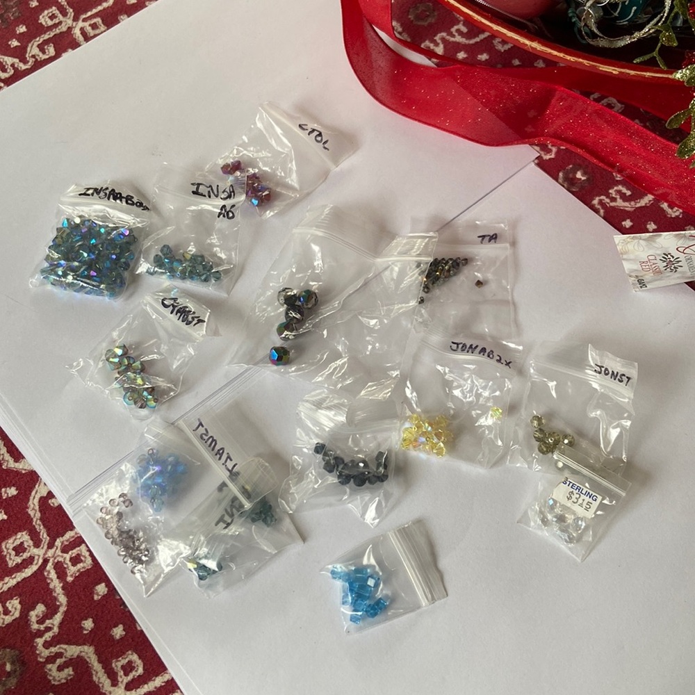 Swarovski Crystal Bead Lot - Crafting Jewelry Making
